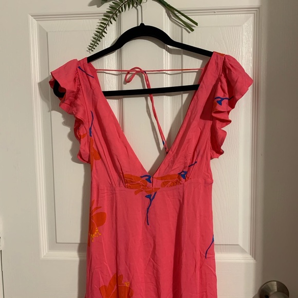🔥⬇️NWT Free People She's A Waterfall Maxi Dress - Picture 14 of 15